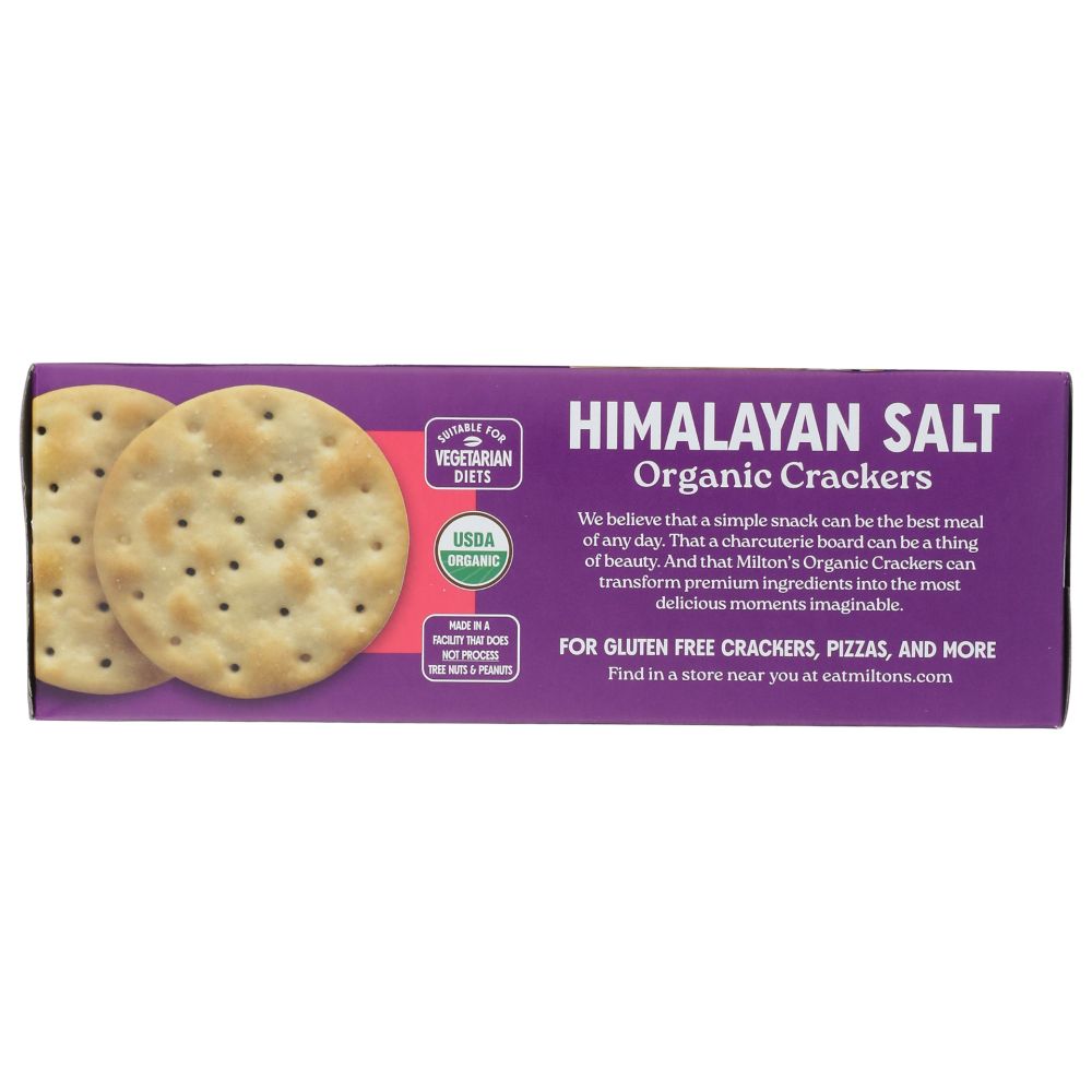 MILTONS: Organic Himalayan Salt Crackers, 6 oz