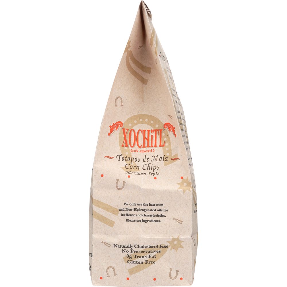 XOCHITL: Corn Chips Unsalted Mexican Style, 16 oz