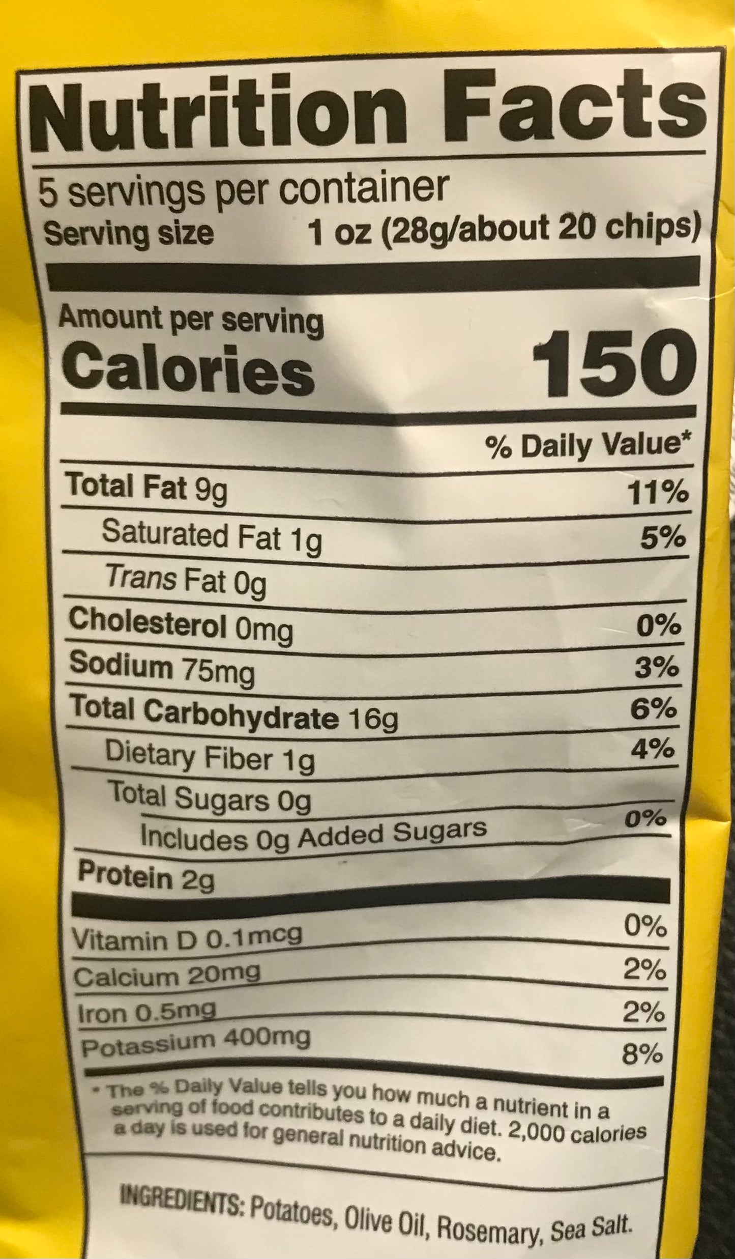 Good Health Olive Oil Rosemary Kettle Chips, 5oz