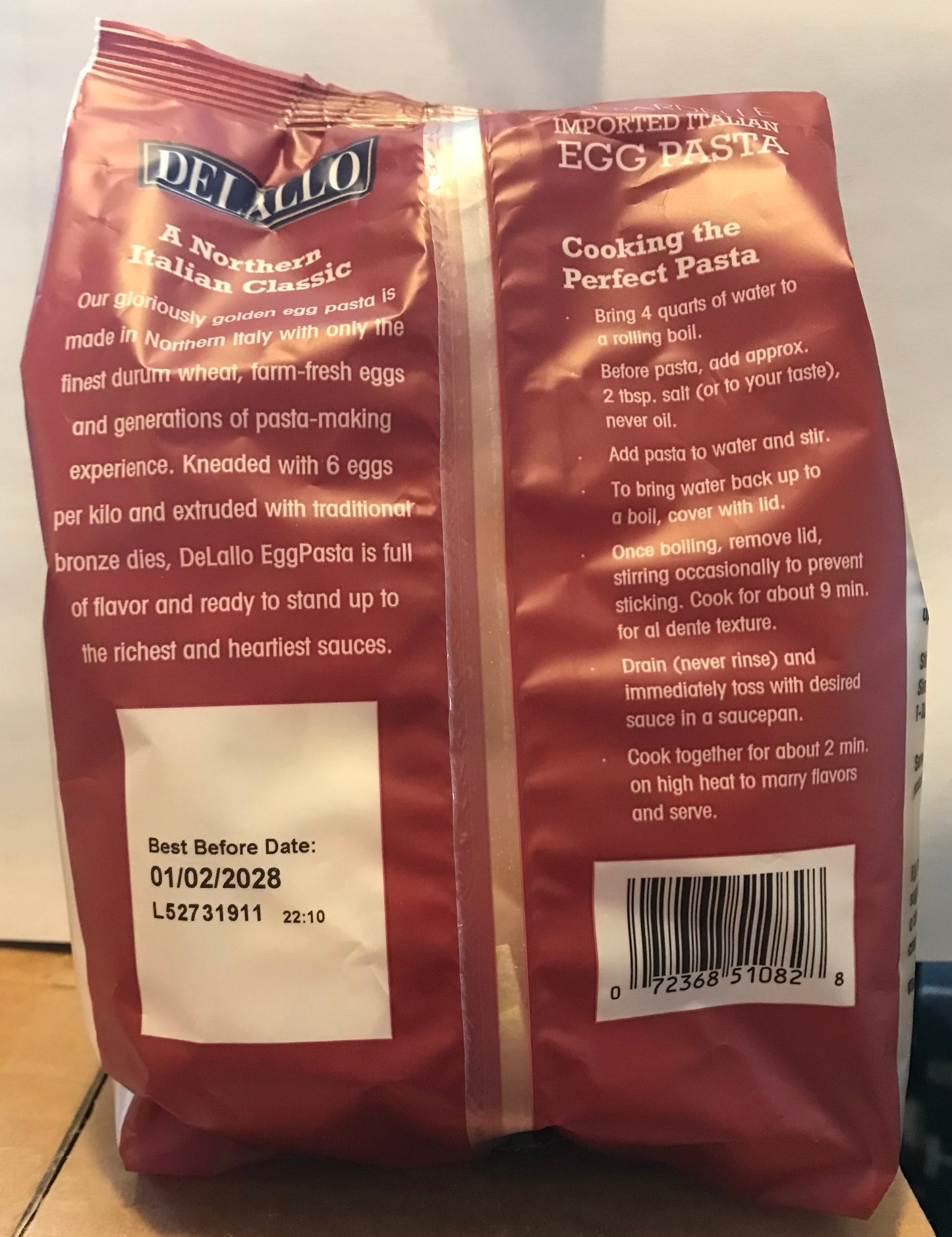 Dellalo Pappardelle Egg Pasta