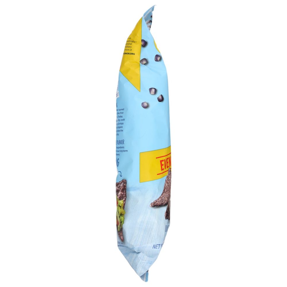 GARDEN OF EATIN: Blue Corn Tortilla Chips No Added Salt, 16 oz