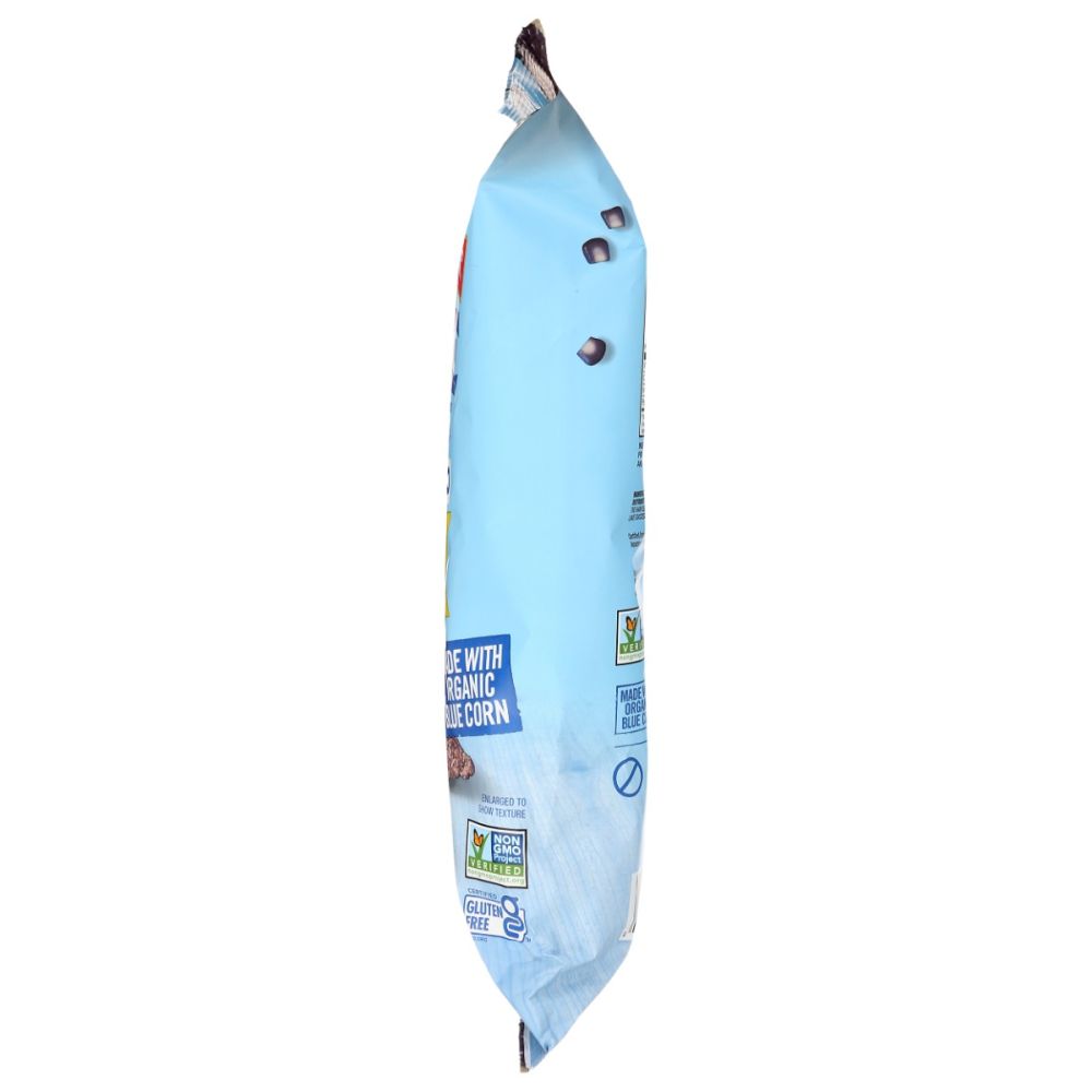 GARDEN OF EATIN: Blue Corn Tortilla Chips No Added Salt, 16 oz