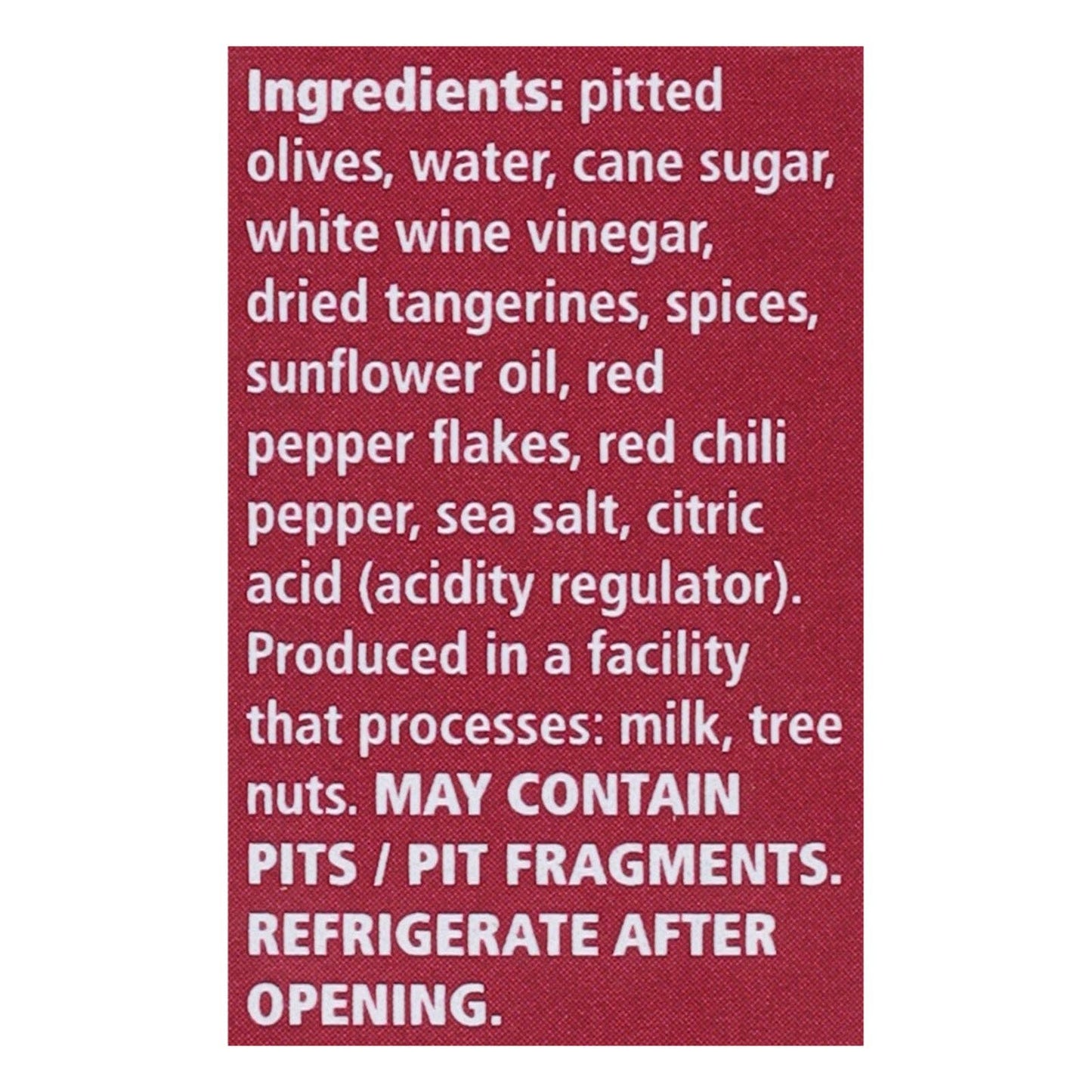 Divina - Olives Tangerine Chili -14.1 Oz