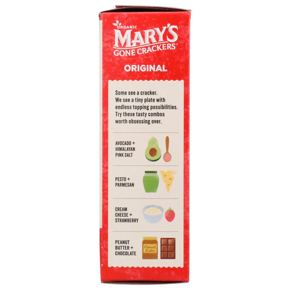 MARYS GONE CRACKERS: Original Crackers, 6.5 oz