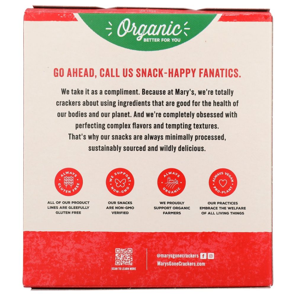 MARYS GONE CRACKERS: Original Crackers, 6.5 oz