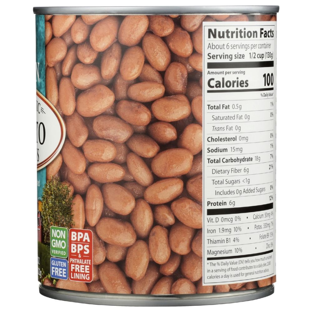 EDEN FOODS: Organic Pinto Beans, 29 oz