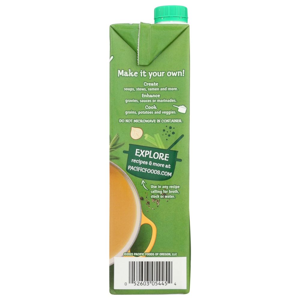 PACIFIC FOODS: Low Sodium Organic Free Range Chicken Broth, 32 oz
