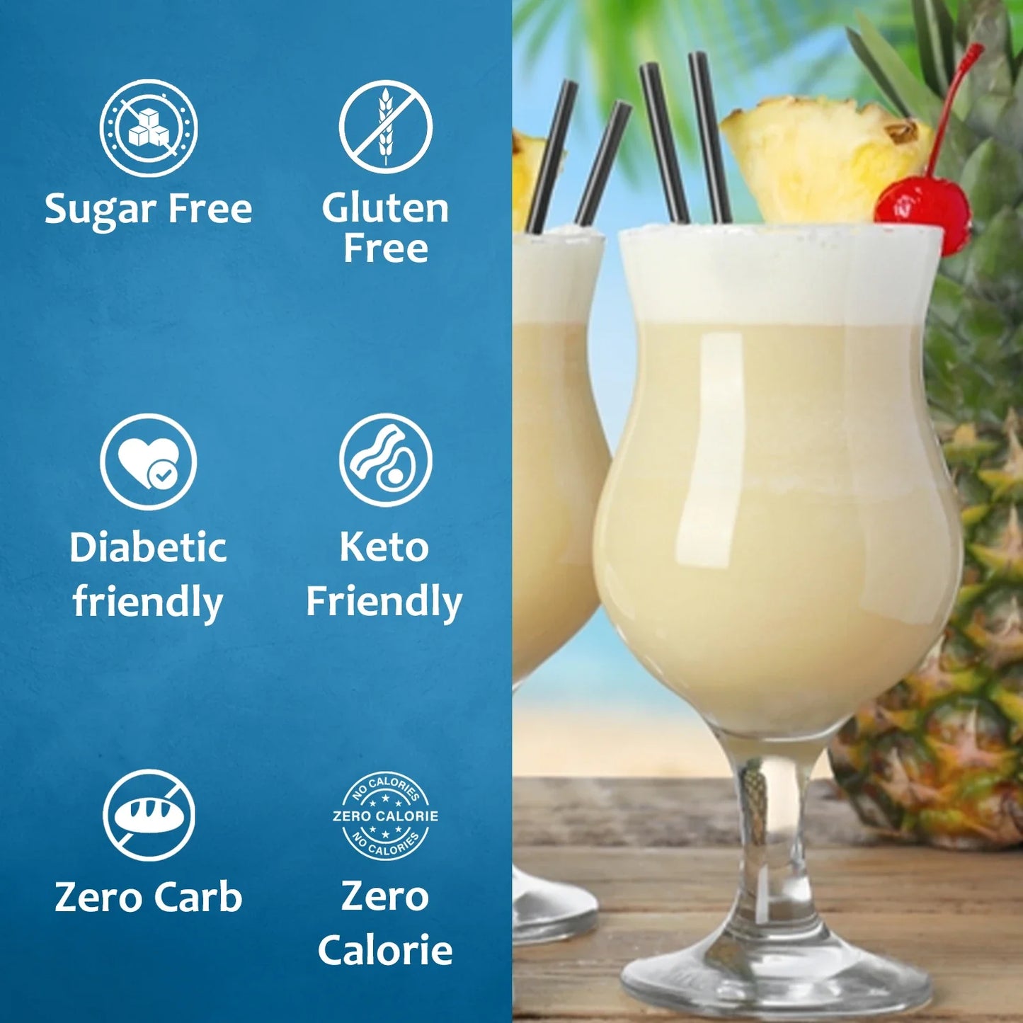 Sugar-Free Pina Colada Syrup