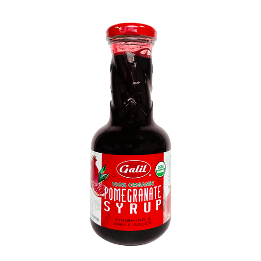 USDA Organic Pomegranate Syrup | Pomegranate Molasses | 12.3 oz | Galil