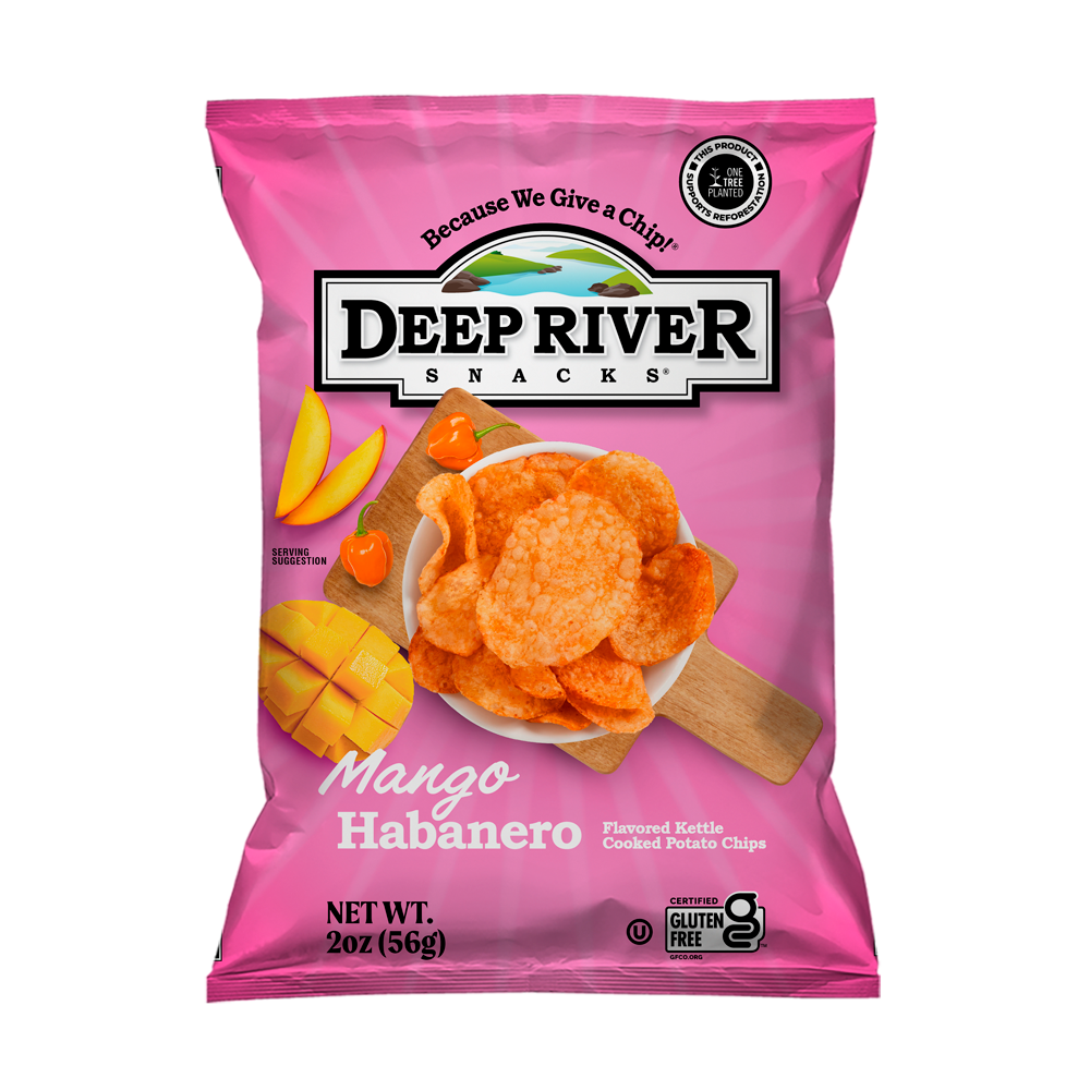 Mango Habanero Kettle Cooked Potato Chips, 2oz.