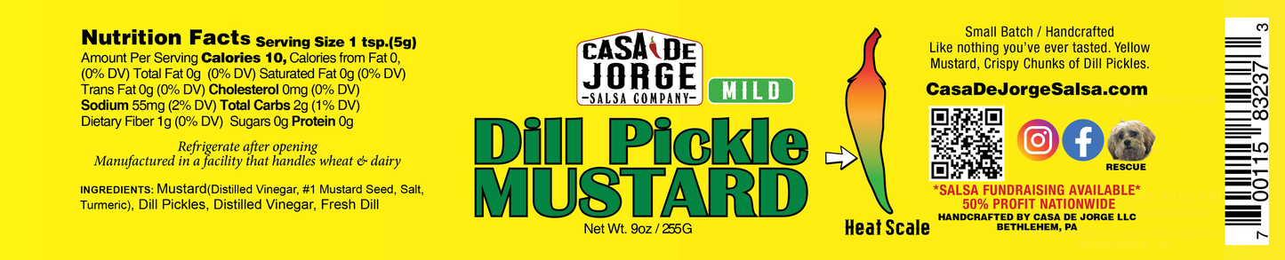 Dill Pickle Mustard