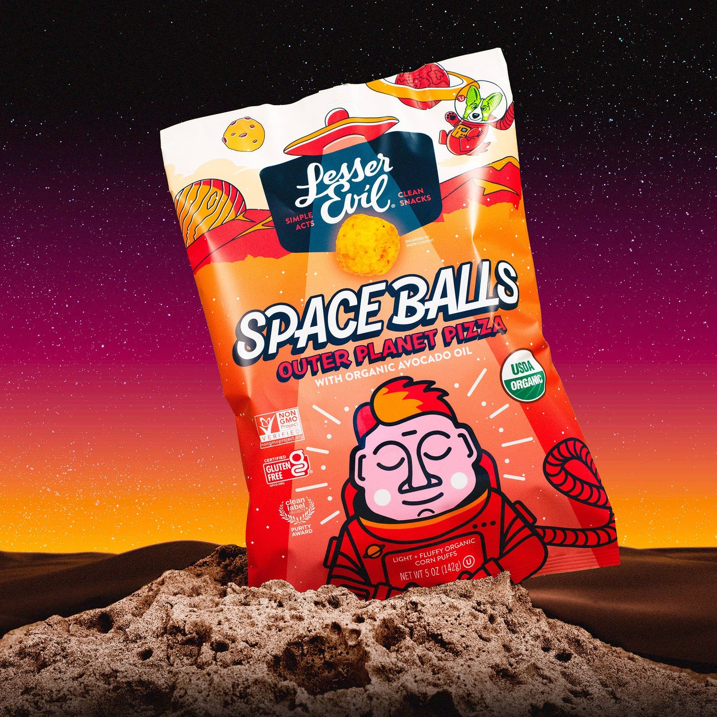 Space Balls, Outer Planet Pizza 5 oz