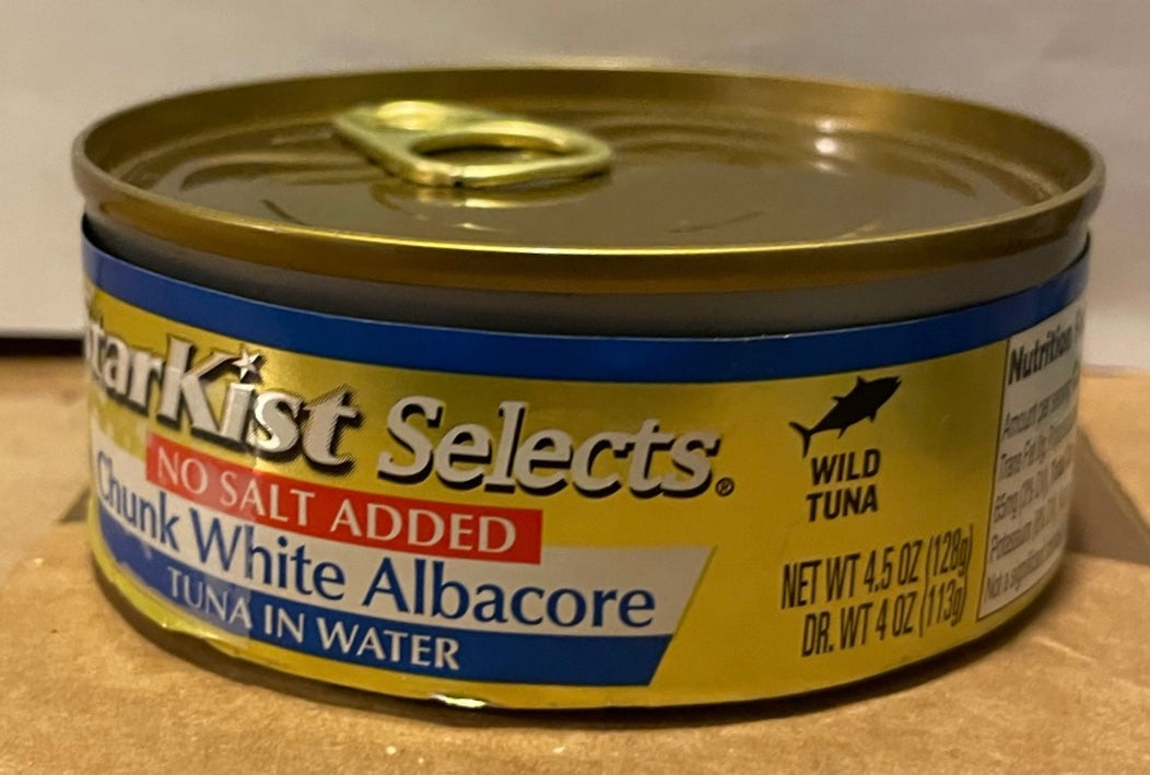 Starkist Selects Chunk White Albacore Tuna In Water, 4.5 oz.