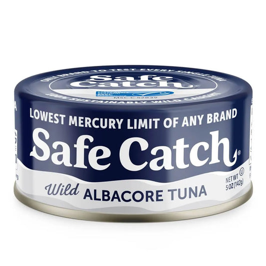 SAFECATCH: Wild Albacore Tuna No Salt, 5 oz