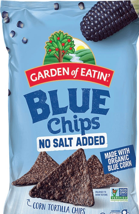 GARDEN OF EATIN: Chip Tortilla No Salt, 5.5 oz