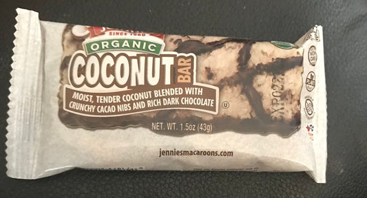 JENNIES ORGANIC COCONUT BAR