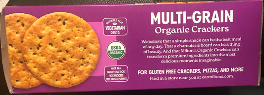 Milton’s Multi-grain Organic Crackers
