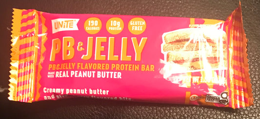 Peanut Butter and Jelly Flavored Protein Bar