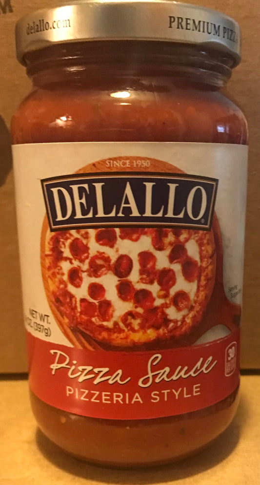 DELALLO: Pizza Sauce Imported Italian, 14 oz