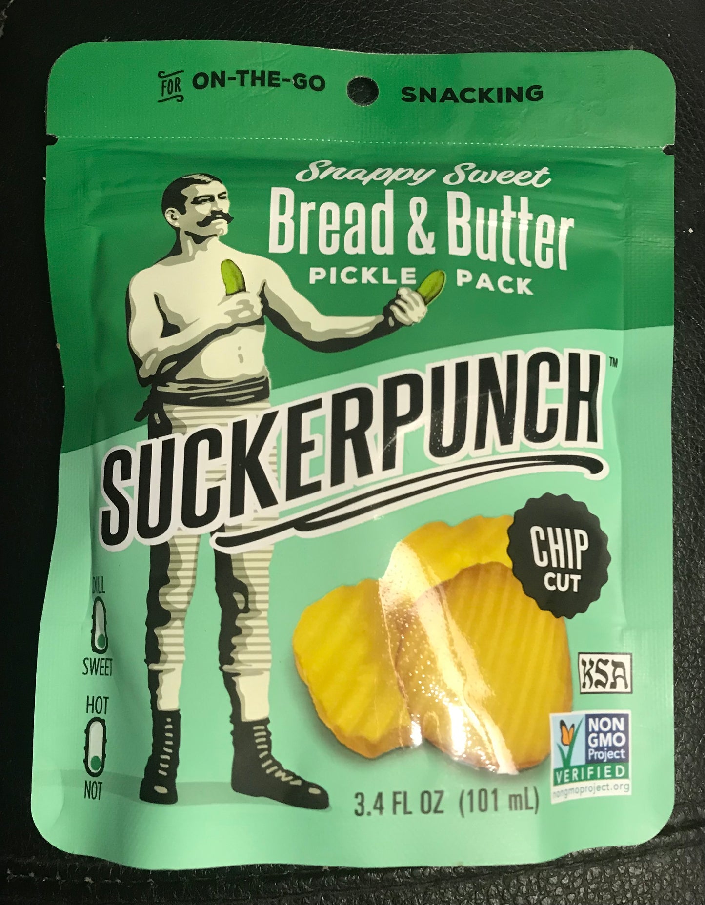 SUCKERPUNCH PICKLE CHIPS BREAD BUTTER 3.4 oz