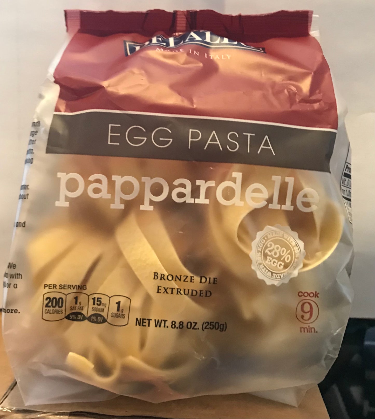 Dellalo Pappardelle Egg Pasta