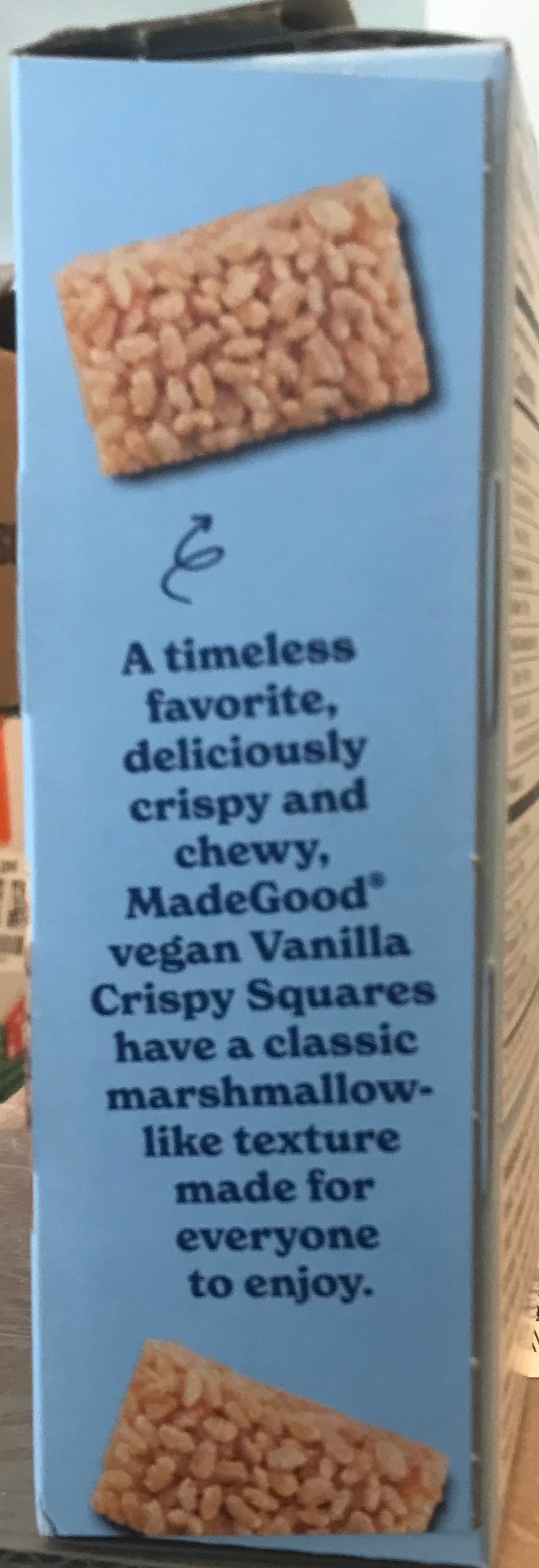 Made Good Crispy Squares, Vanilla, box of 6
