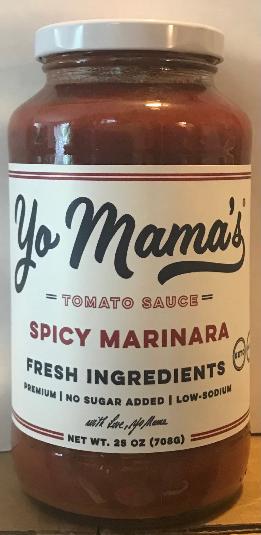 Yo Mama’s Spicy Marinara Tomato Sauce