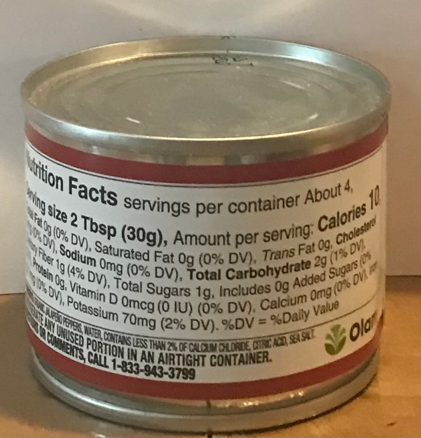 Rio Luna Organic Diced Jalapenos - 4 oz