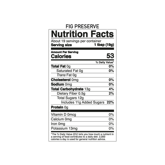 Fig Preserve | Fruit Jam | 13 oz | Galil